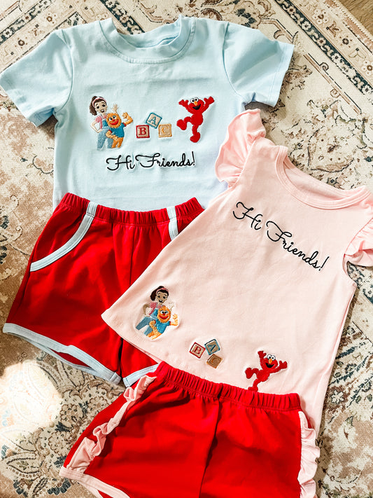 Hi Friends! Short Set