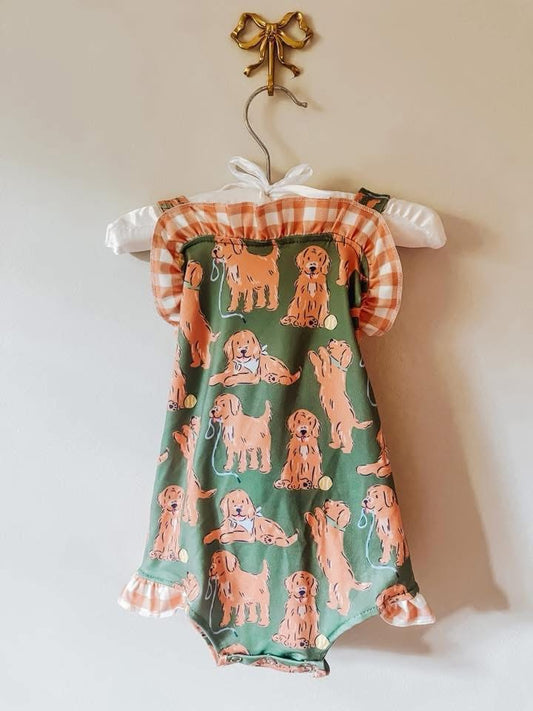 Golden Pup Sunsuit