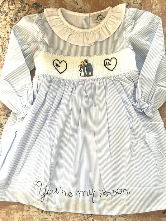 4T Grey’s “You’re my person” dress